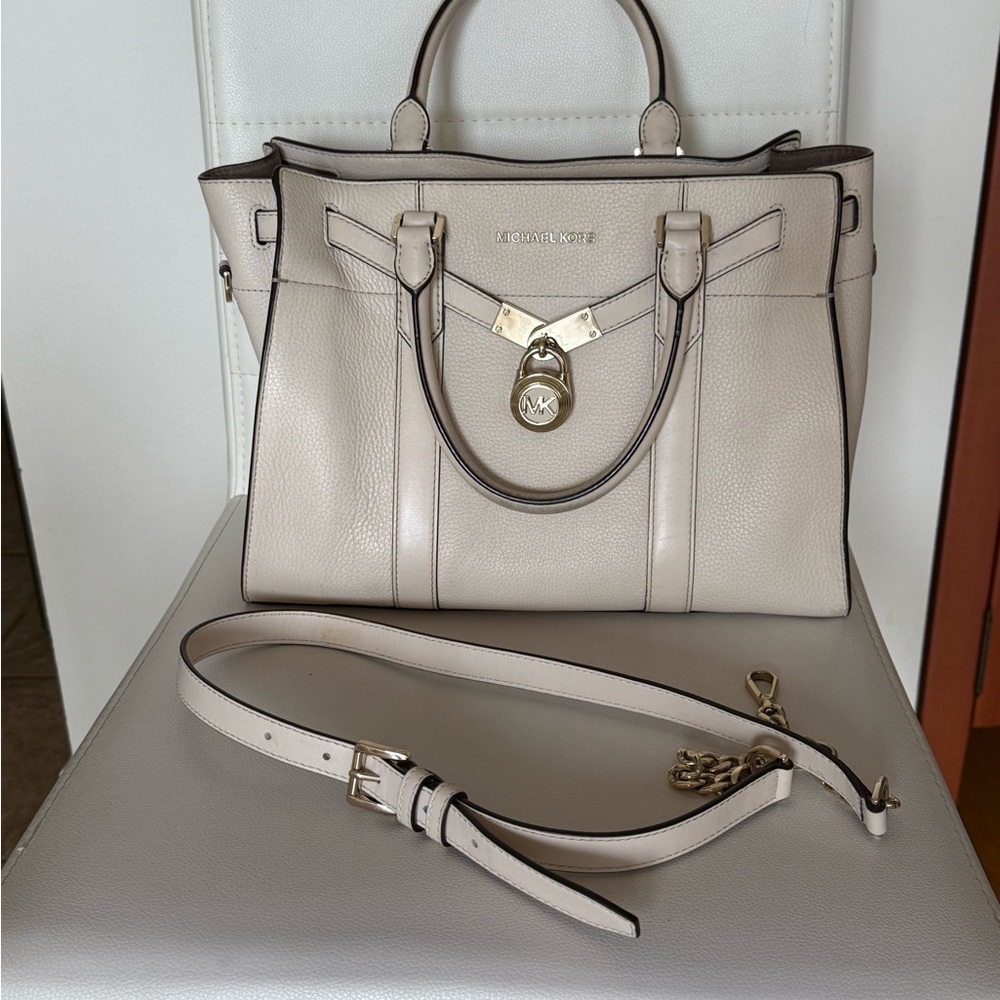 leather bag MICHAEL KORS HAMILTON MEDIUM